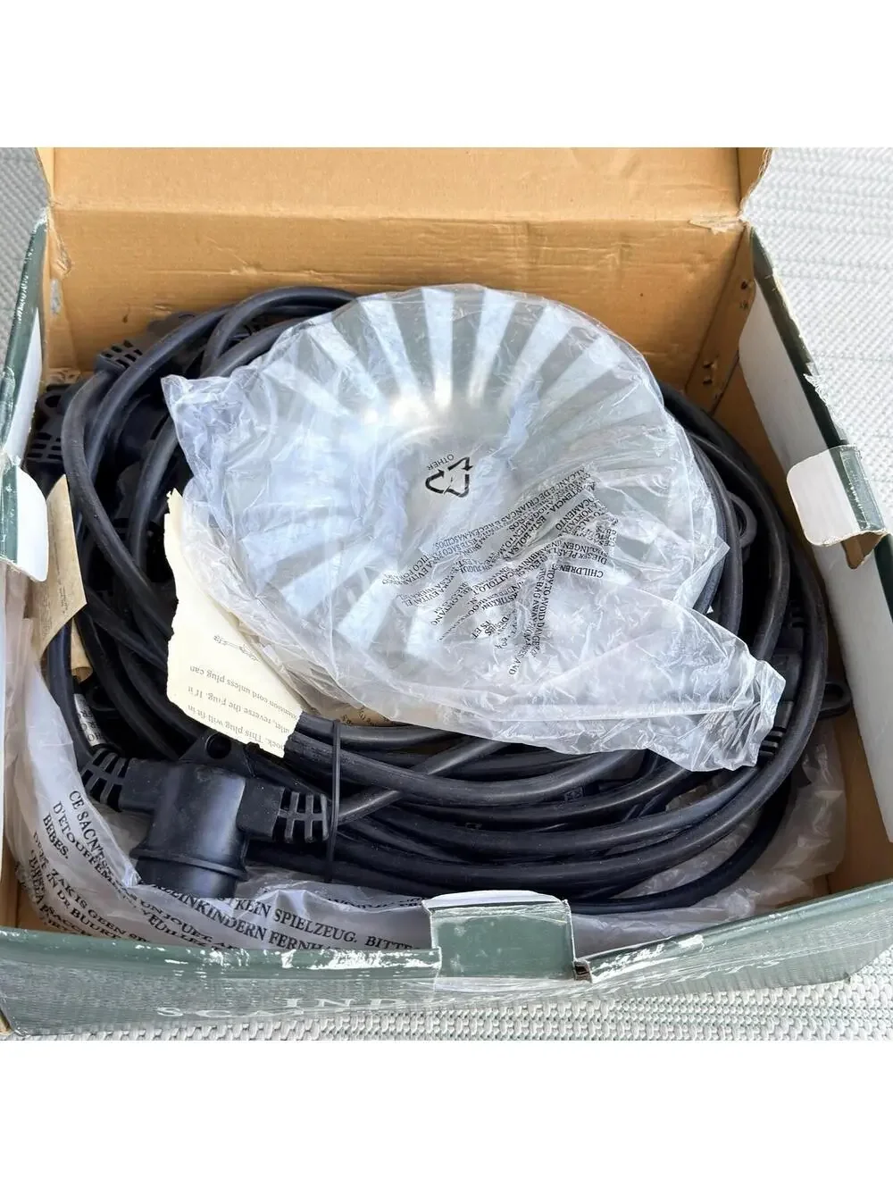 Restoration‎ Hardware OUTDOOR Industrial String Lights 8